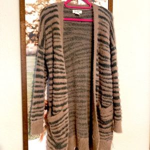 Jessica Simpson Zebra Cardigan